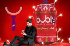 Sparkling Water-Branded Holiday Lines