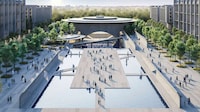Earth-Inspired Concrete Arts Center Image 2