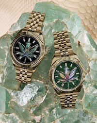 Empowering Marijuana-Inspired Watches Image 2