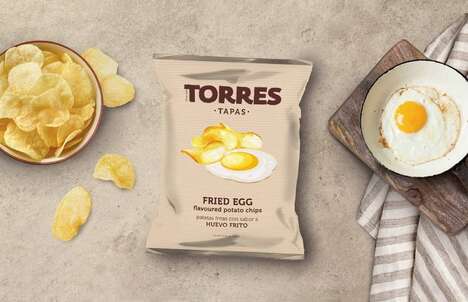Fried Egg-Flavored Snacks