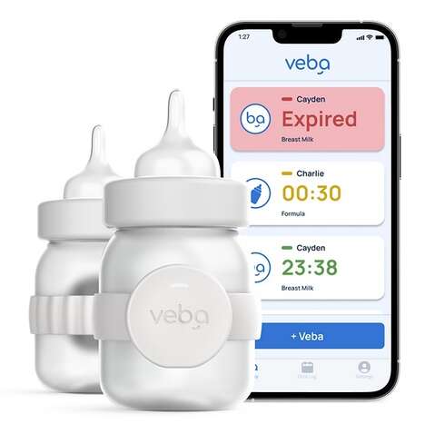 Freshness-Monitoring Milk Attachments