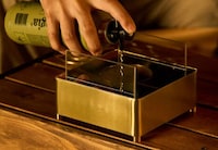 Mixed-Material Tabletop Fireplaces Image 6