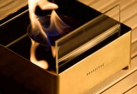 Mixed-Material Tabletop Fireplaces Image 8
