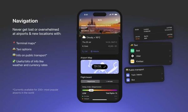 Feature-Rich Airport Apps