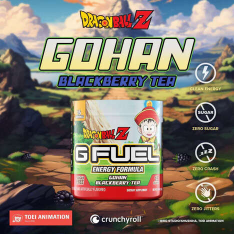 Anime-Themed Energy Mixes