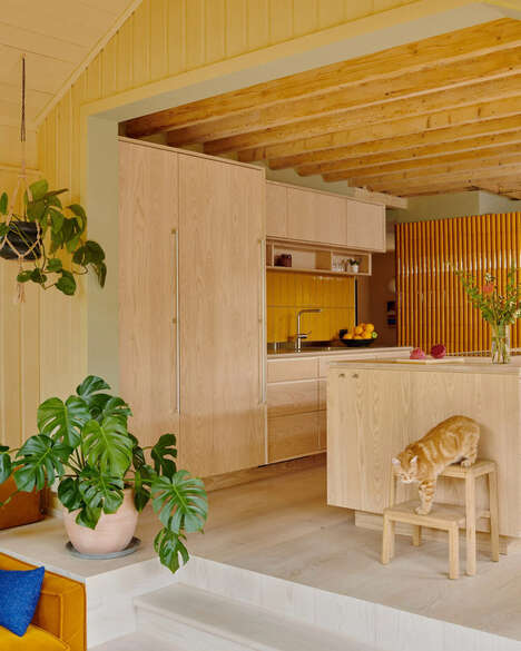 Vibrantly Colored Retro Houses