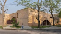 Arched Concrete Community Centers Image 4