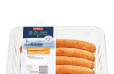 Maple-Flavored Salmon Sausages