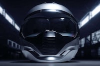 AR-Equipped Electric Motorcycles Image 4