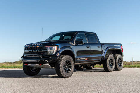 Customized Six-Wheeled Pickup Trucks
