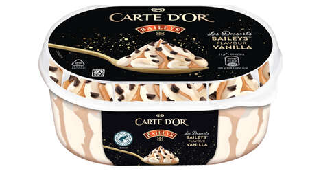 Luxe Liqueur Ice Creams