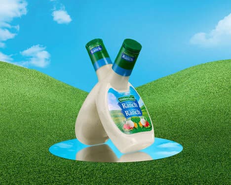 Conjoined Ranch Bottles