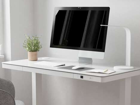 Subtle Tech-Infused Desks