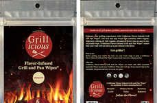 Flavor-Infused Grill Wipes