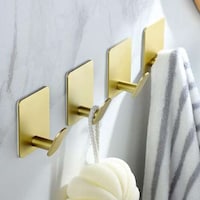 Hardware-Free Towel Hooks Image 2