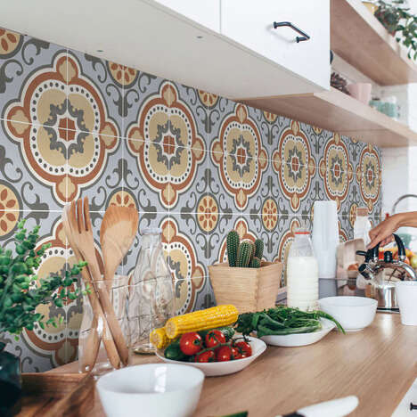 Vibrant Tile Stickers