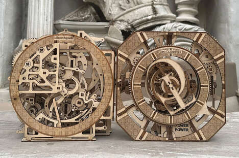 DIY Wooden Watchmaking Sets