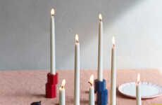 Fire Connection-Inspired Candleholders