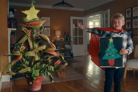 Festive Carnivorous Plant Ads