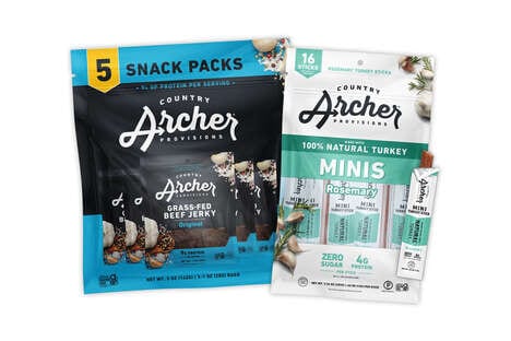 Convenient Protein-Packed Meat Sticks