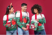 Wine-Themed Holiday Sweaters Image 1