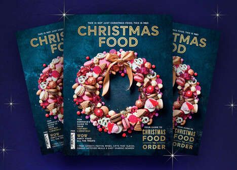 Accessible Christmas Food Magazines