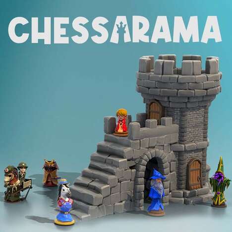 Taras Yoom Unveils Another Kingdom Collectible Chess Set