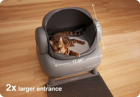Self-Cleaning Litter Boxes