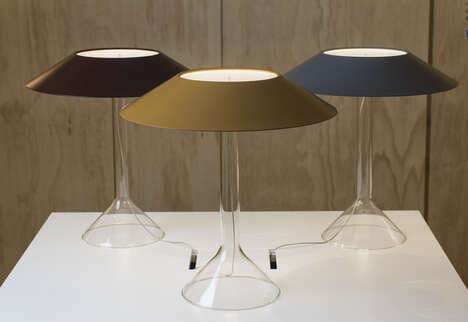 Transparent Base Sleek Lamps