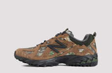 Camouflage-Detailed Lifestyle Sneakers