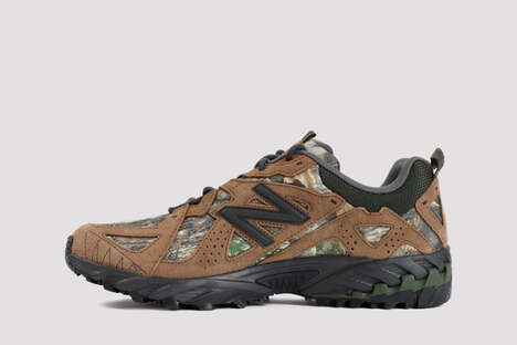 Camouflage-Detailed Lifestyle Sneakers