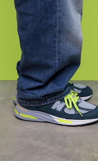 Collaborative Vibrant Tonal Sneakers Image 1