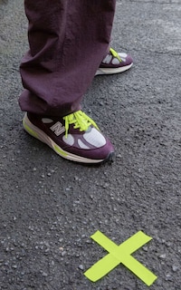 Collaborative Vibrant Tonal Sneakers Image 2