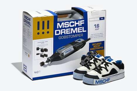 Power Tool-Inspired Collaborative Shoes