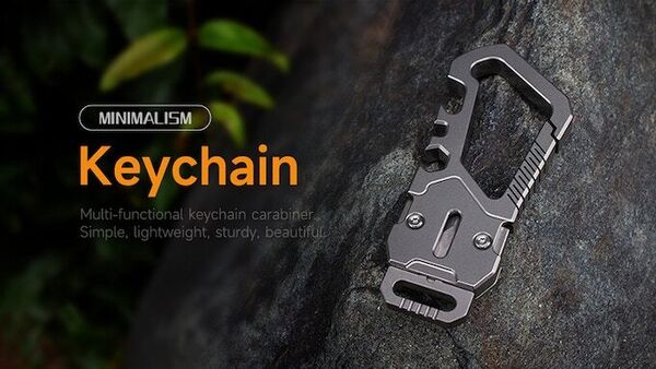 Titanium Keychain Holders