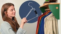 Storage-Conscious Clothing Hangers Image 1
