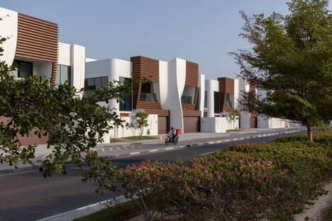 Floral Field-Inspired Townhomes