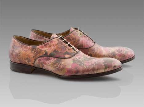 Floral Male Footwear
