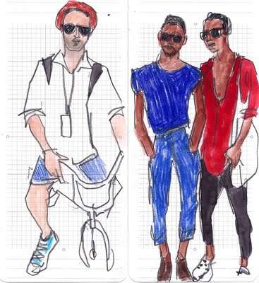Sketching Street Style