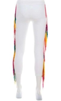 Rainbow Fringe Leggings Image 5