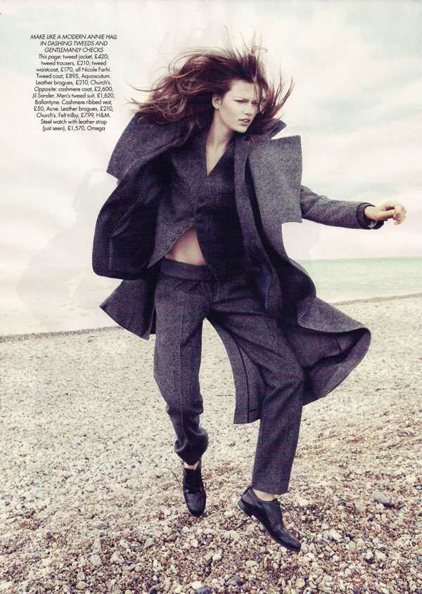 Tweed Menswear on Women
