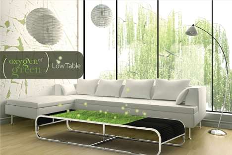 Grassy Coffee Tables