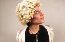 Novel Papercraft Wigs