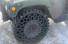 Airless Army Tires