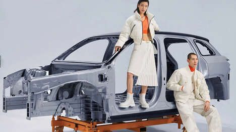 Upcycled Automotive Fashion