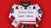 Hand-Embroidered Recipe Sweaters Image 1