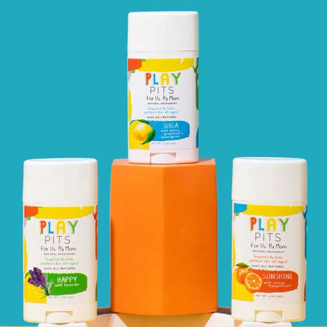 Kid-Friendly Natural Deodorants