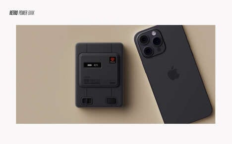 Retro-Inspired Power Banks