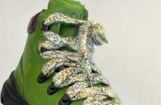 Mohair-Laced Luxe Ski Boots