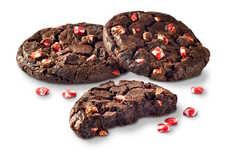 Fudgy Peppermint Chocolate Cookies